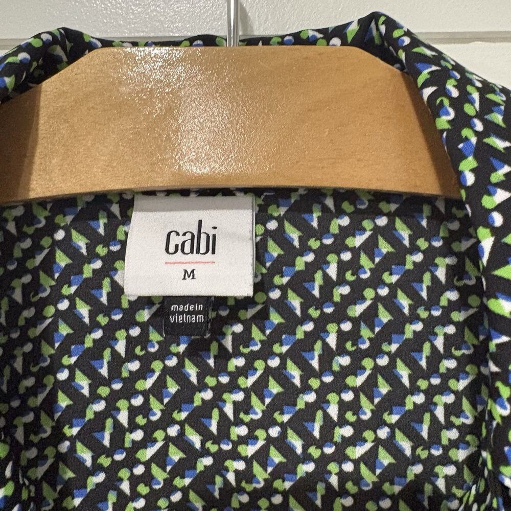 Cabi | Top Replay 6307 Short Sleeve V Neck Career Business- Size Medium - Picture 4 of 7